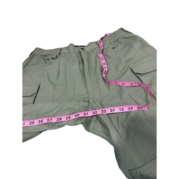 Woolrich Elite Series Men's Tactical Pants 38 waist Sage Green Cargo Style New - Picture 8 of 8